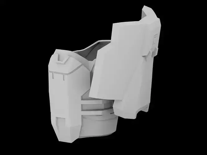HALO Infinite Mk VII Hampus shoulder pad 3d print file