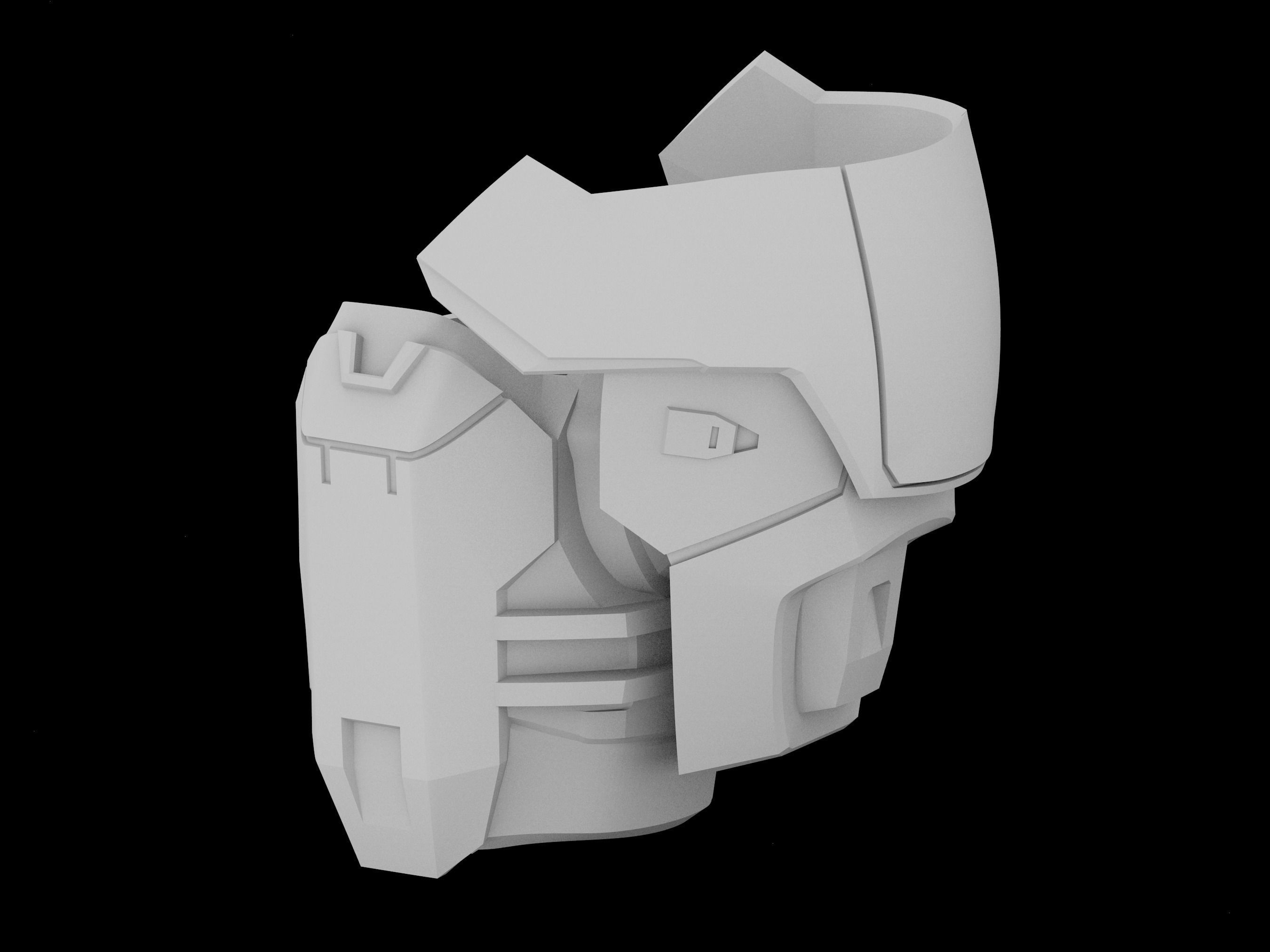 HALO Infinite Mk VII Agathius shoulder pad 3d print file 3D model 3D ...
