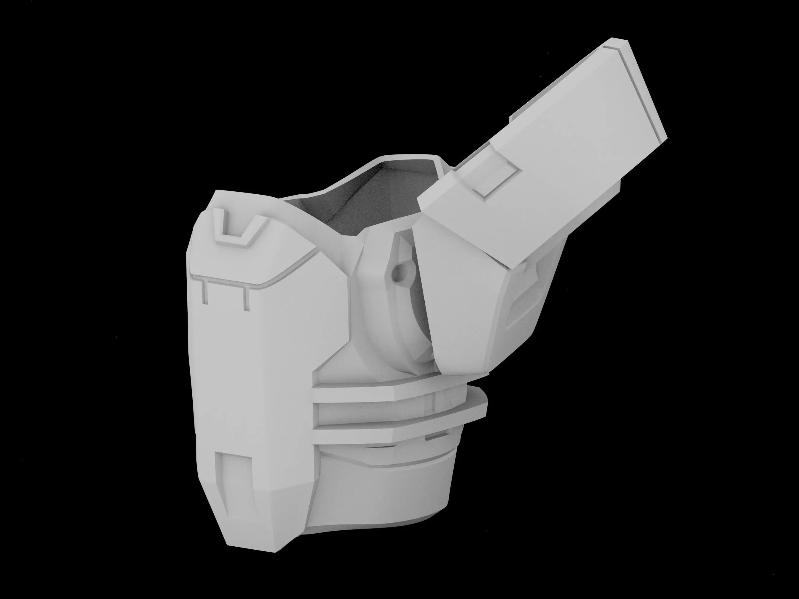 HALO Infinite Mk VII Aeson shoulder pad 3d print file 3D print model_0
