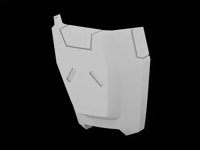HALO Infinite Mk VII Type ST Knee pad 3d print file 3D print model
