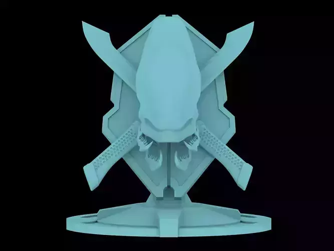 HALO Legendary Statue 3d print file