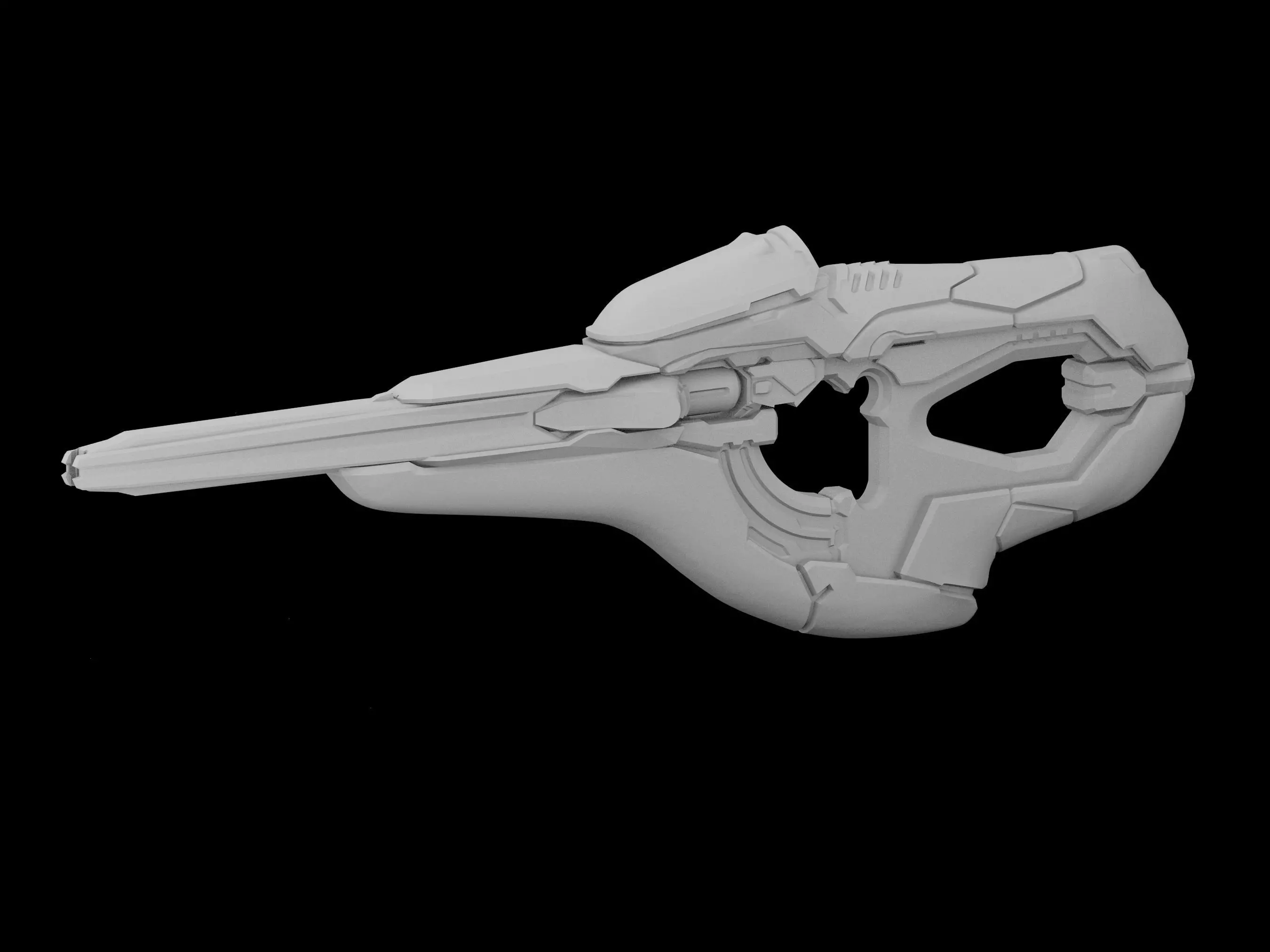 HALO Covenant Plasma Carbine 3d Print File 3D print model_0