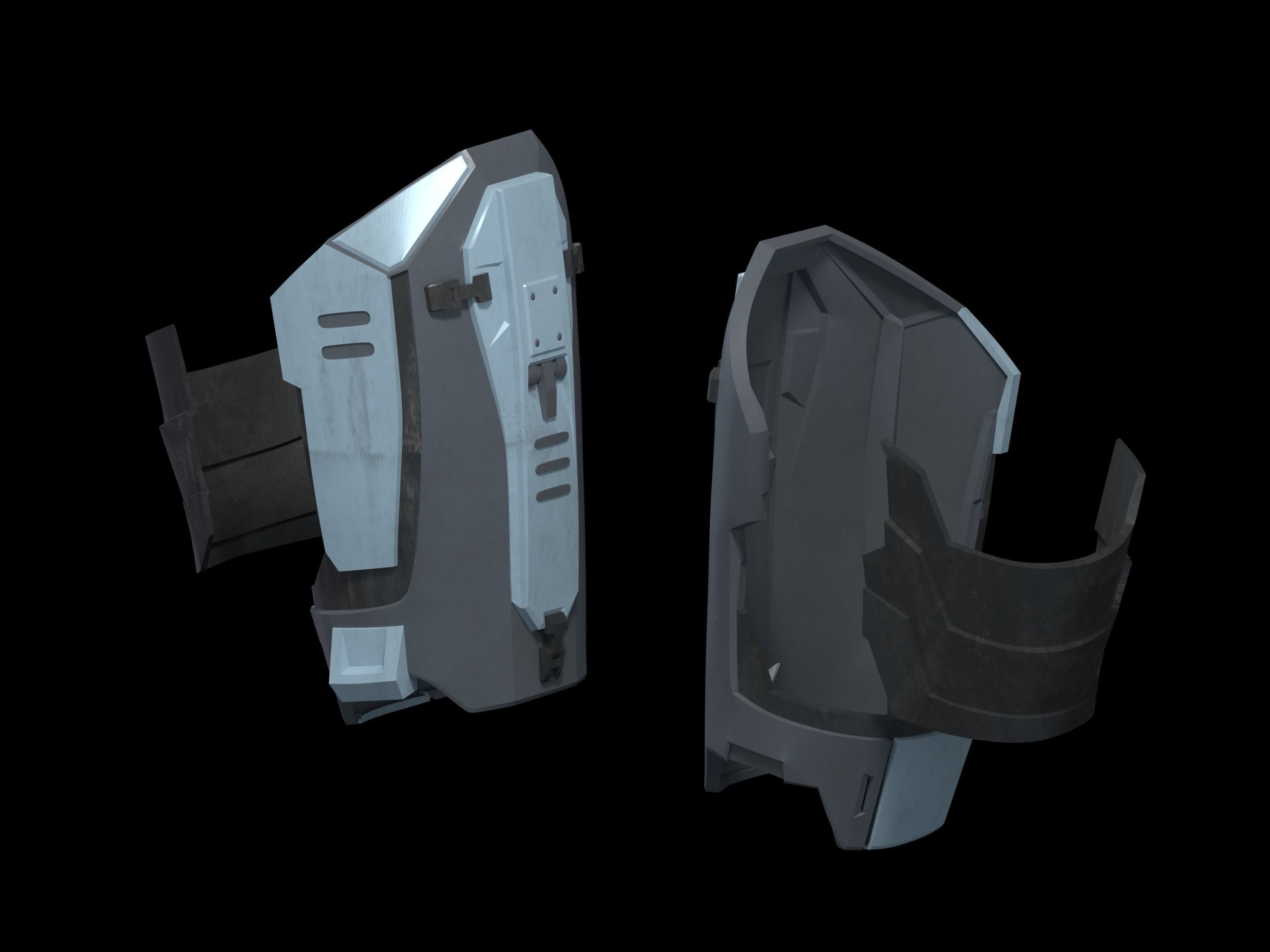 HALO Infinite Mk VII armor only 3d print files 3D print model_7