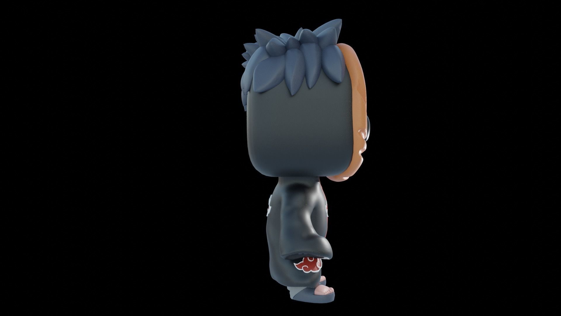 Tobi Funko Pop 3D print model_4