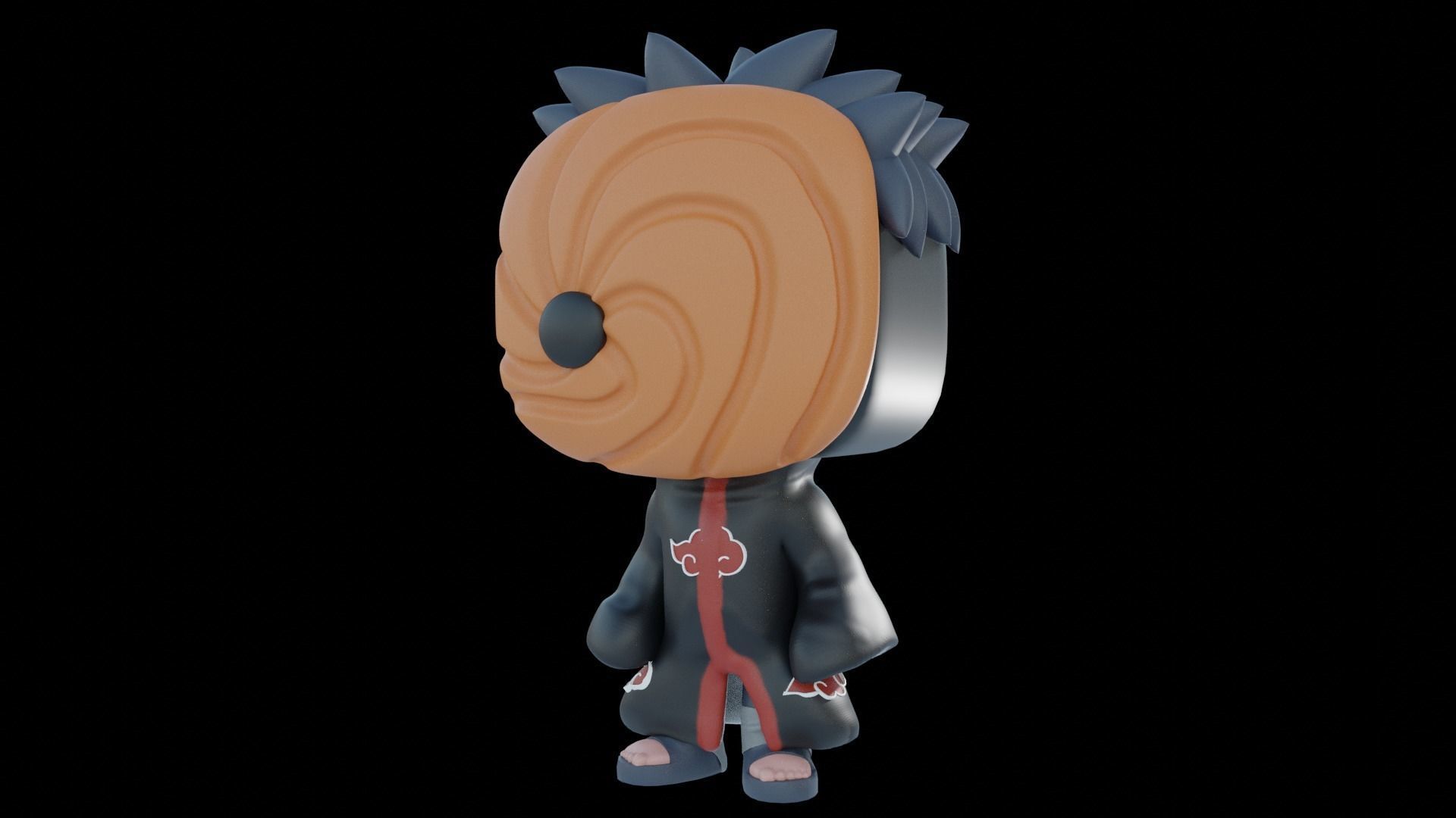 Tobi Funko Pop 3D print model_1