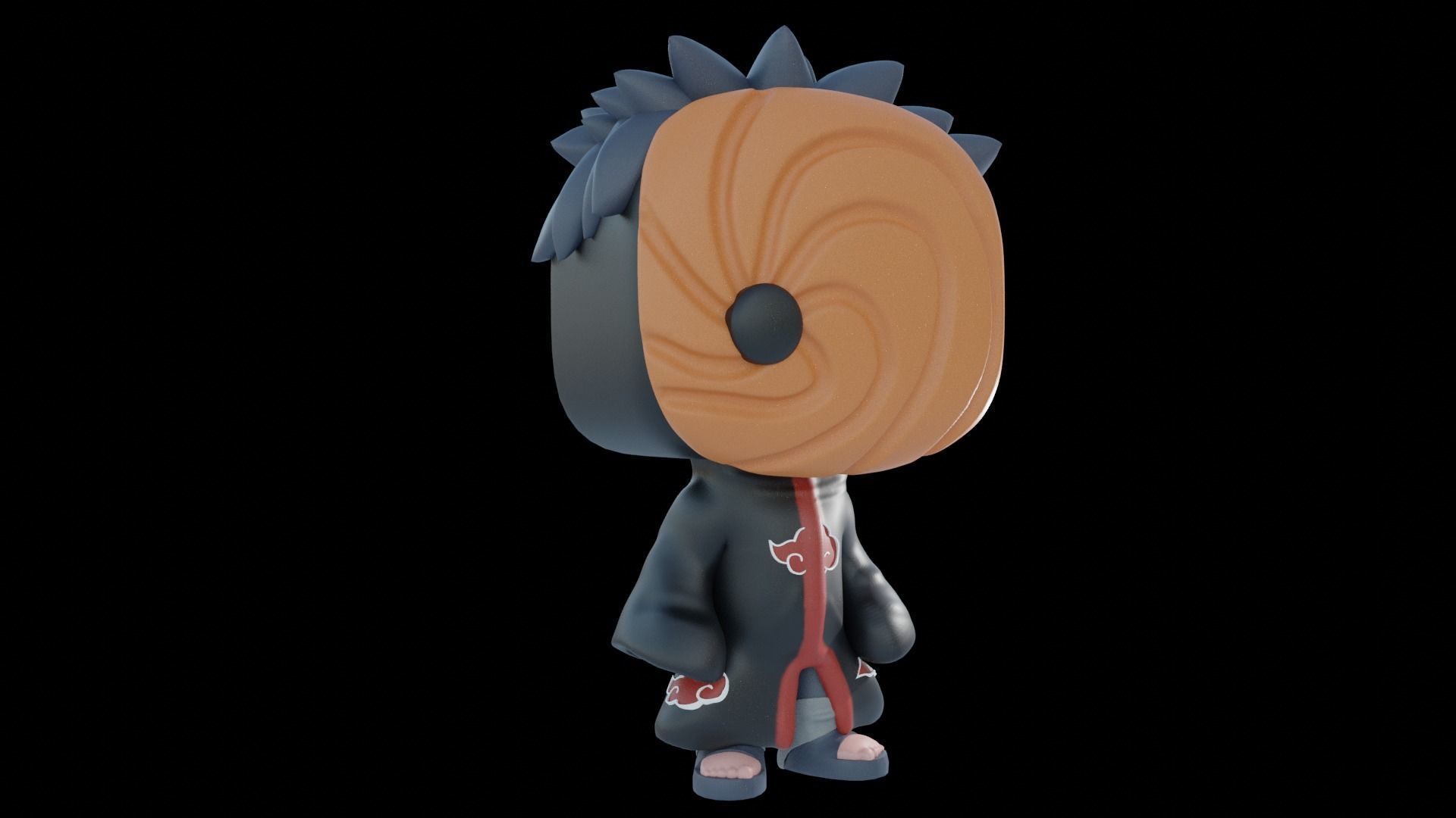 Tobi Funko Pop 3D print model_5