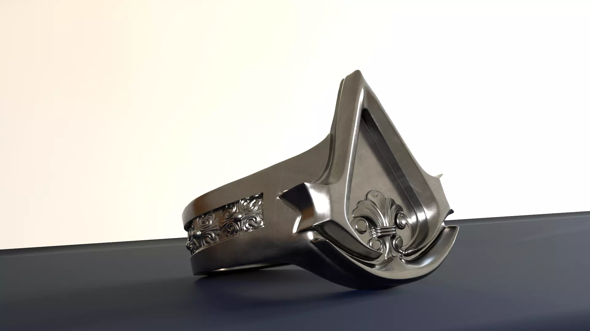 Assassins Creed Ring 3D print model_0