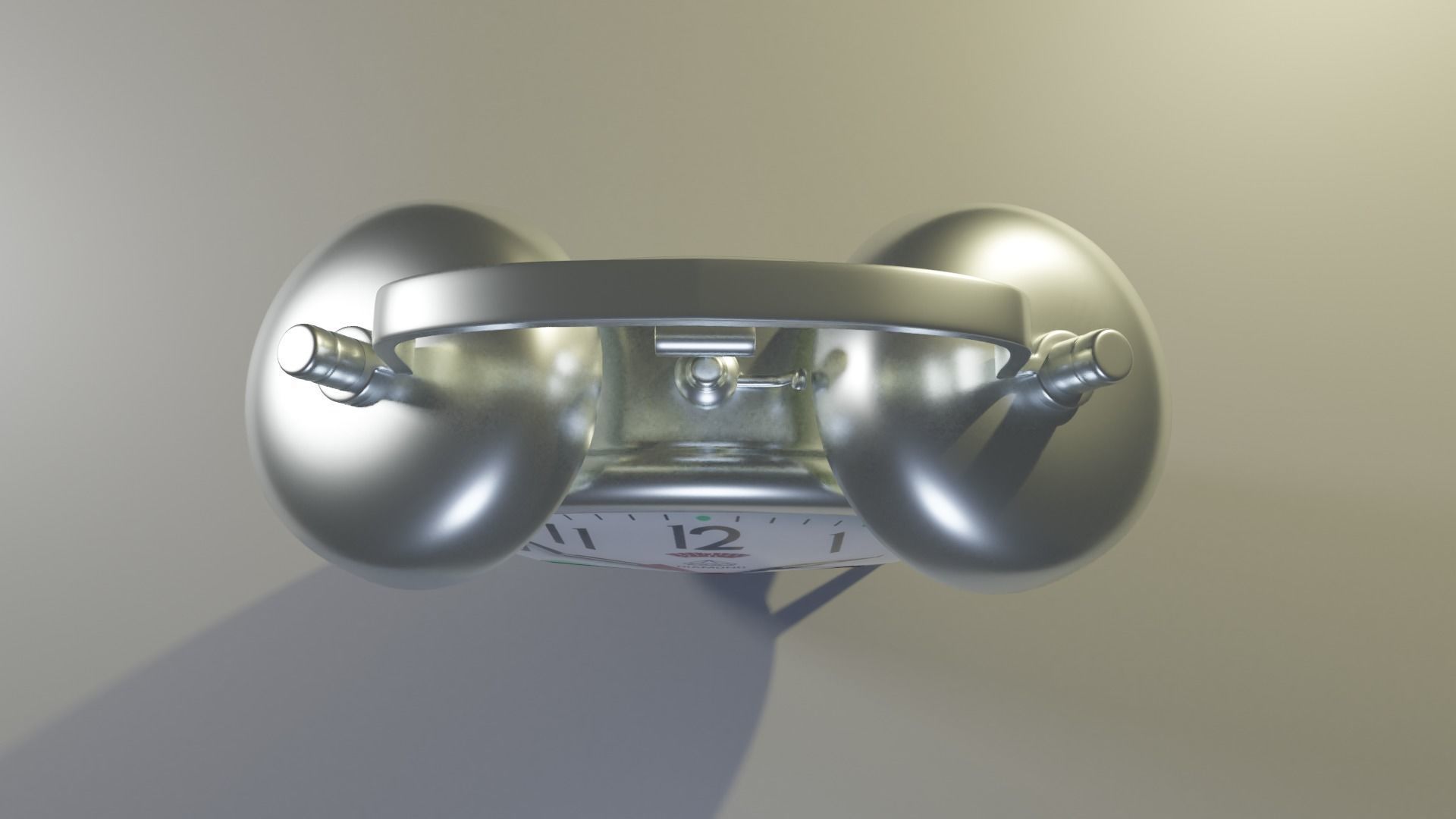 clock alarm 3D model_2