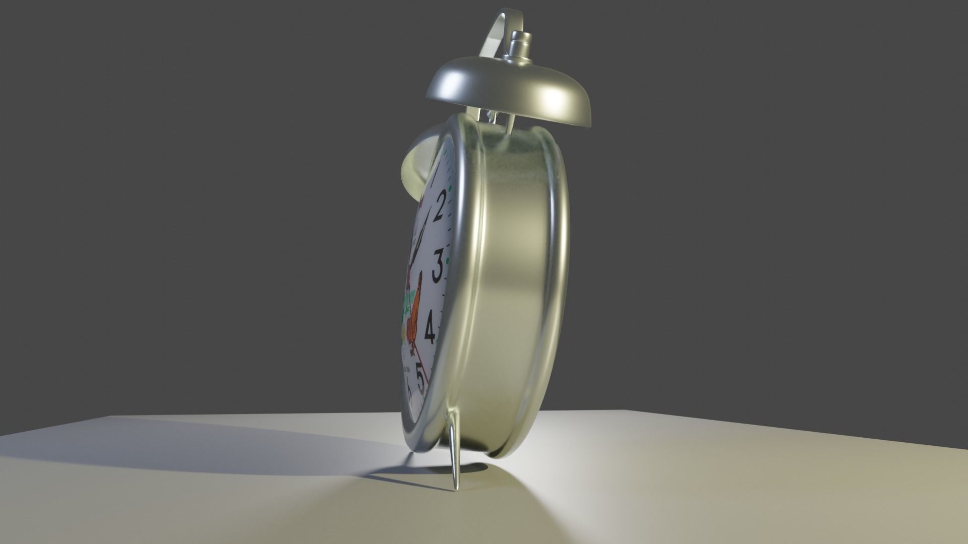 clock alarm 3D model_3