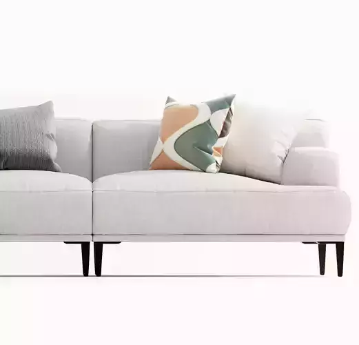 Abisko quartz sofa-High poly