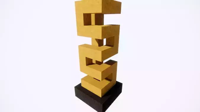 abstract decorative sculpture
