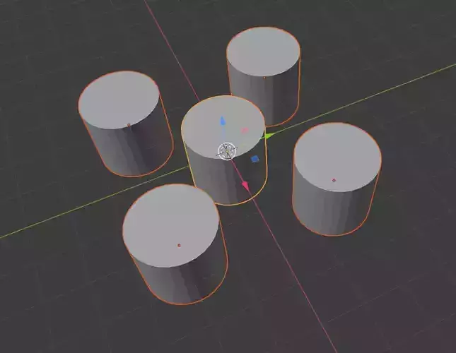 Cylinder 04 3D Model