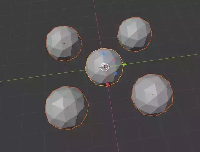 Ico Sphere 05 3D Model