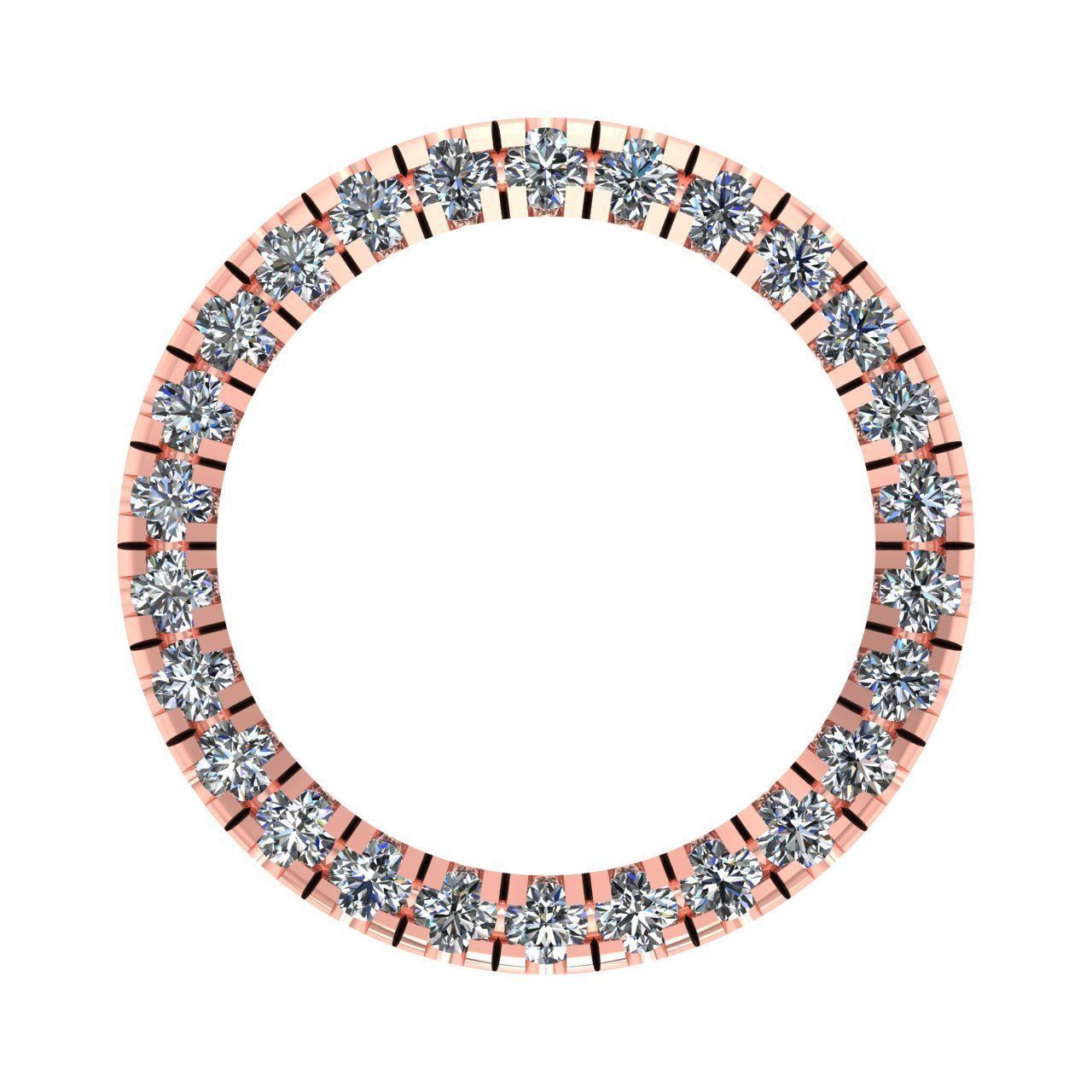 36mm Rolex Compatible Watch Bezel 3D print model_6