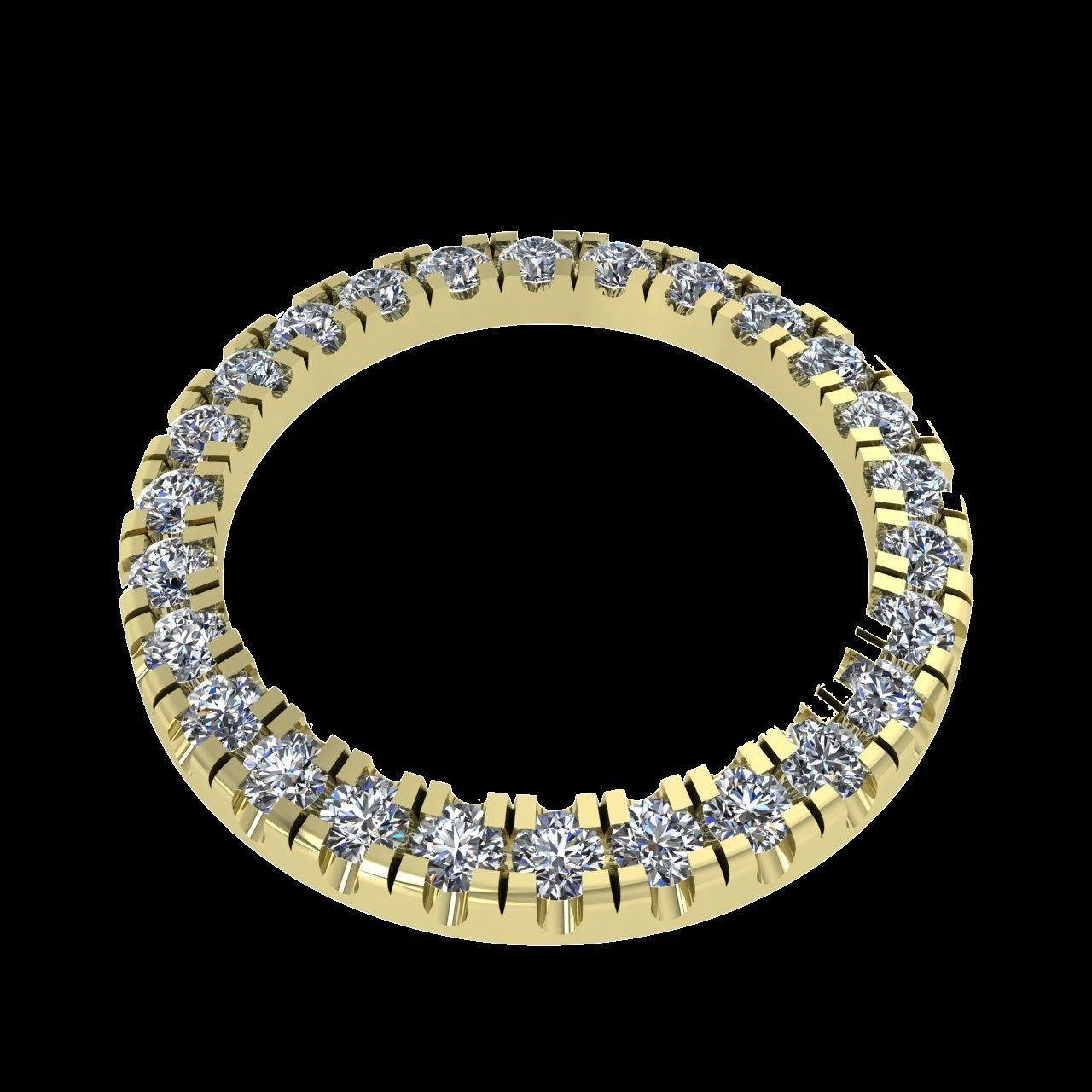 36mm Rolex Compatible Watch Bezel 3D print model_2