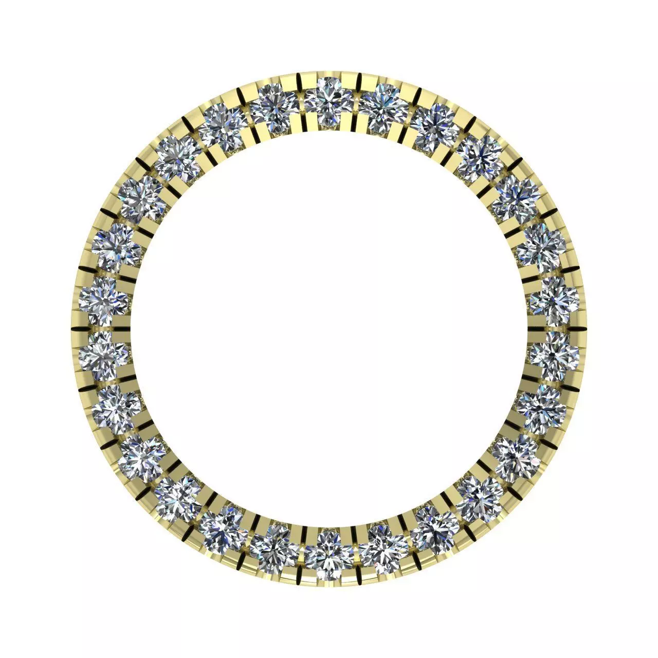 36mm Rolex Compatible Watch Bezel 3D print model_0