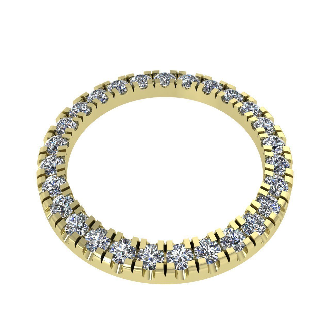 36mm Rolex Compatible Watch Bezel 3D print model_2