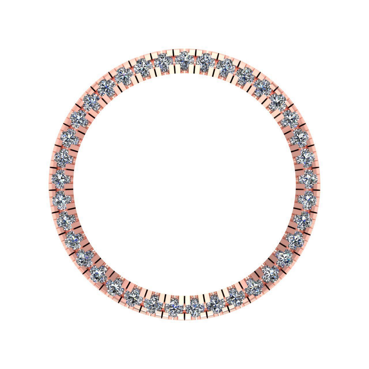 36mm Rolex Compatible Watch Bezel 3D print model_6