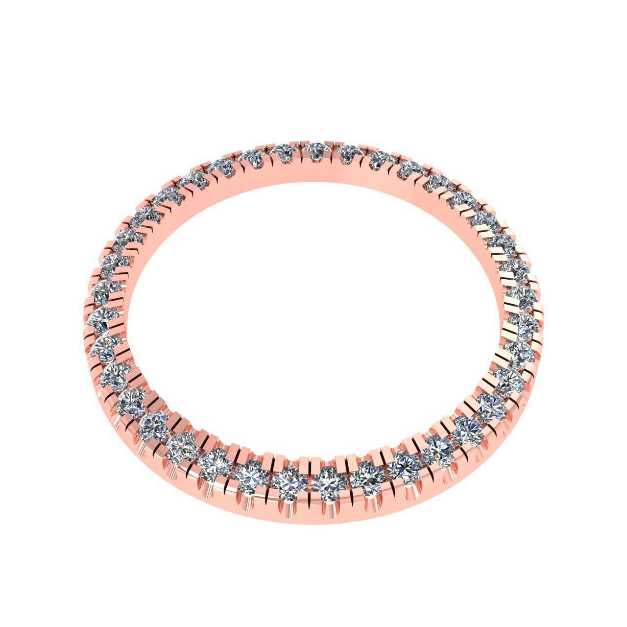 36mm Rolex Compatible Watch Bezel 3D print model_8