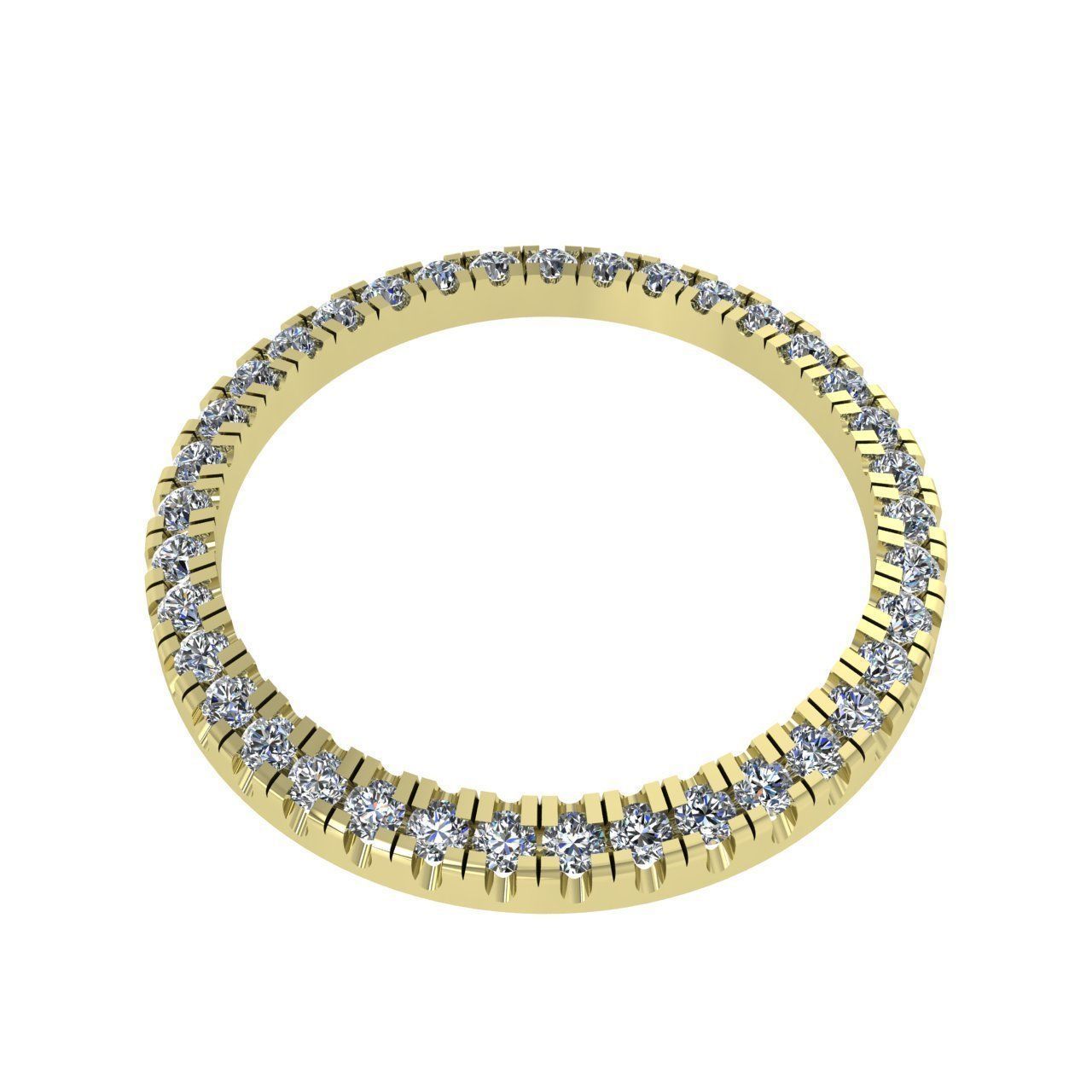 36mm Rolex Compatible Watch Bezel 3D print model_2