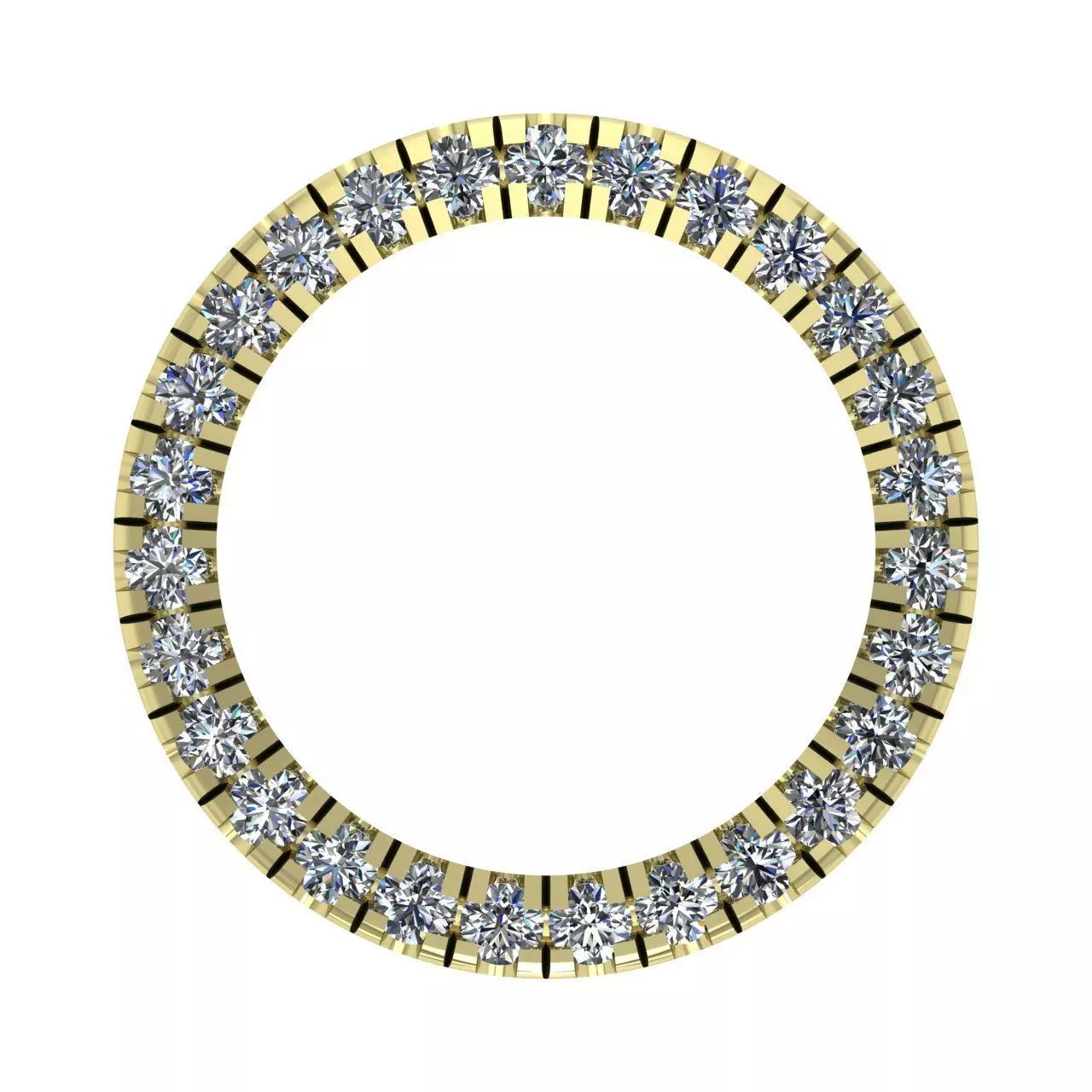 36mm Rolex Compatible Watch Bezel 3D print model_0