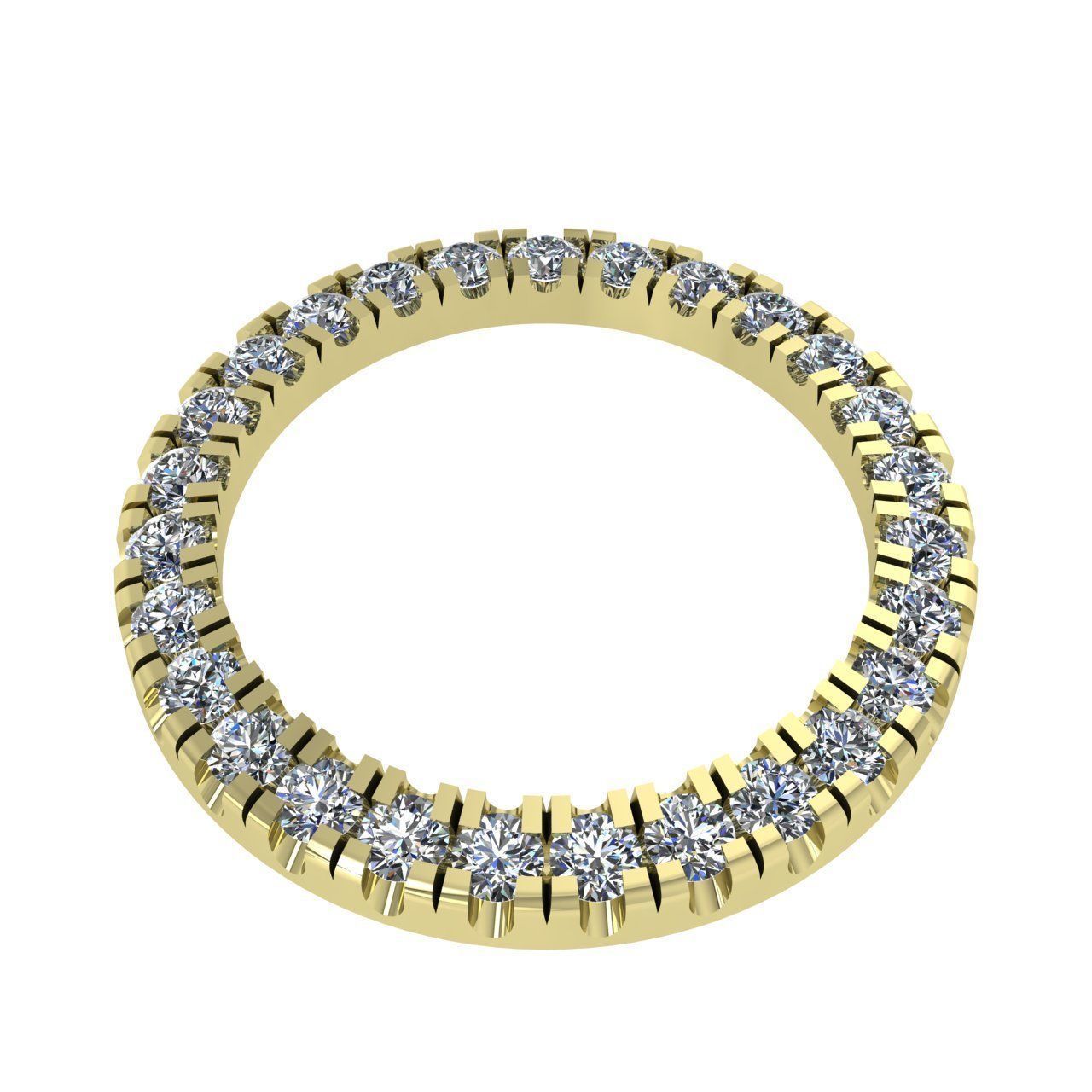 36mm Rolex Compatible Watch Bezel 3D print model_2