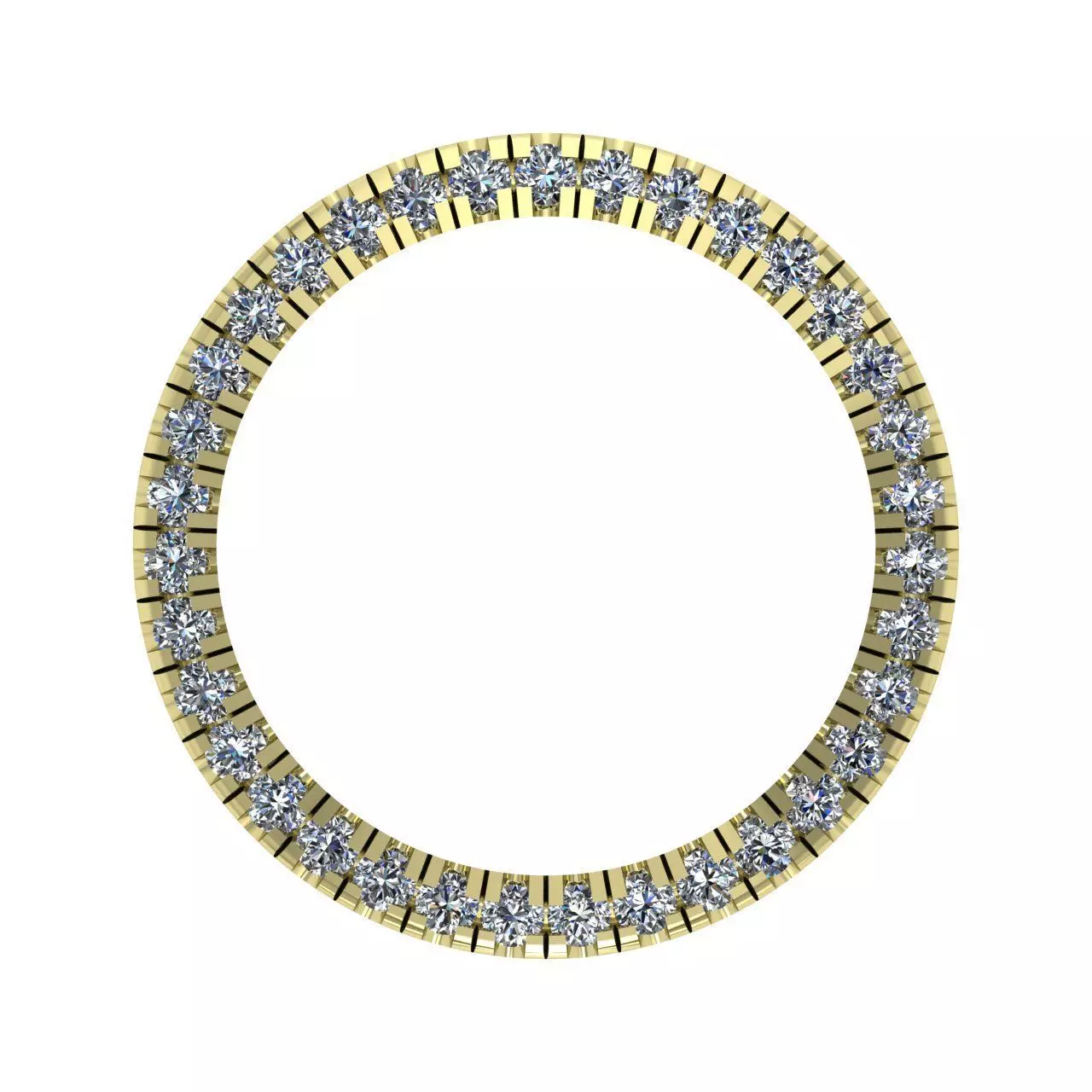 36mm Rolex Compatible Watch Bezel 3D print model