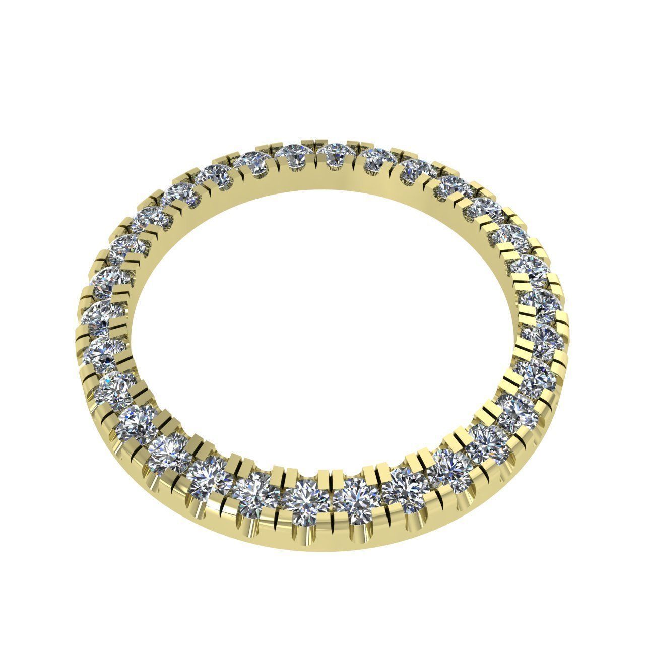 36mm Rolex Compatible Watch Bezel 3D print model_2