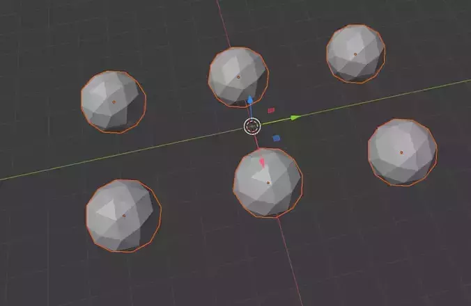 Ico Sphere 06 3D Model