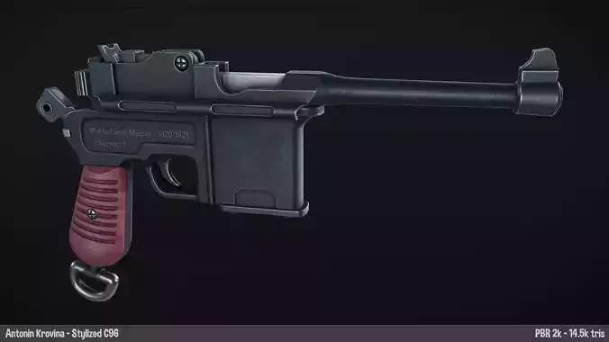 Stylized C96 gun