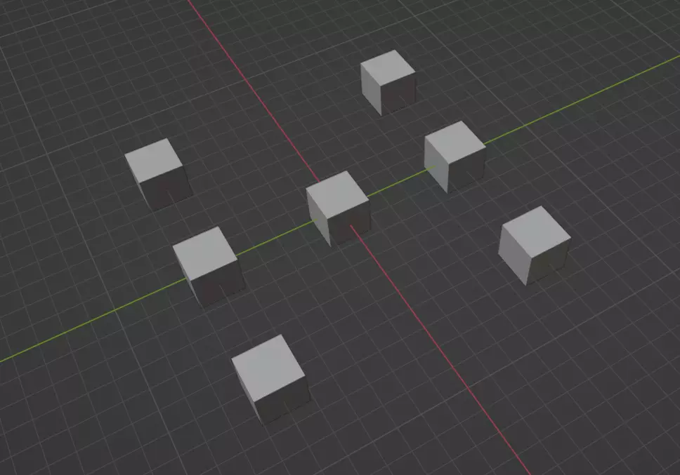 Cube 07 3D Model 3D model_0