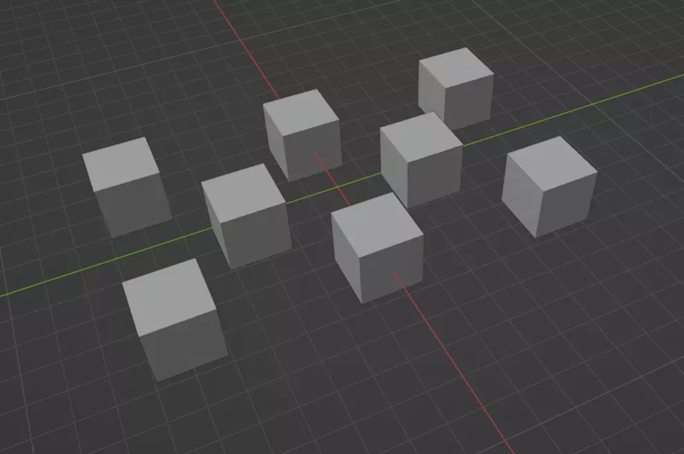 Cube 08 3D Model 3D model_0