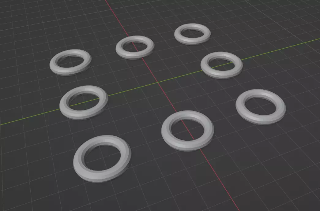 Torus 08 3D Model 3D model_0