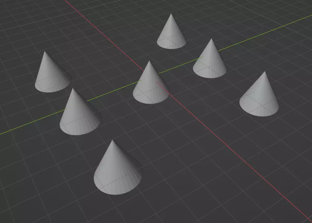 Cone 07 3D Model 3D model_0