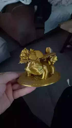 Bulbasaur family with Ivysaur and Venusaur