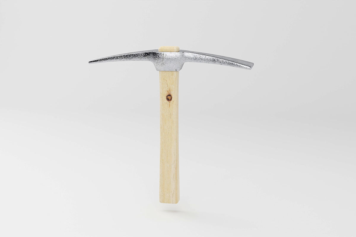 Small Pickaxe Tool Model Low-poly 3D model_8