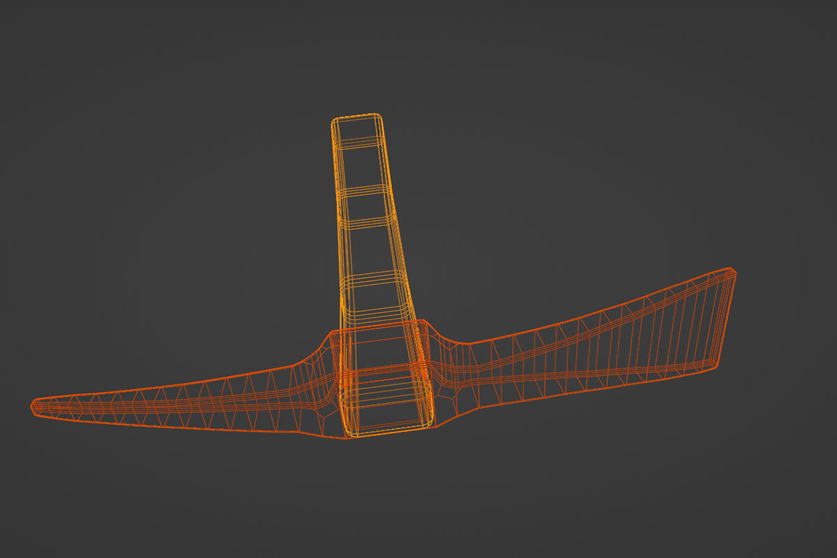 Small Pickaxe Tool Model Low-poly 3D model_19