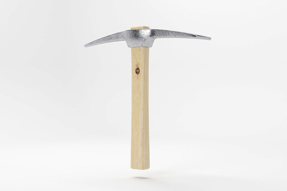 Small Pickaxe Tool Model Low-poly 3D model_14