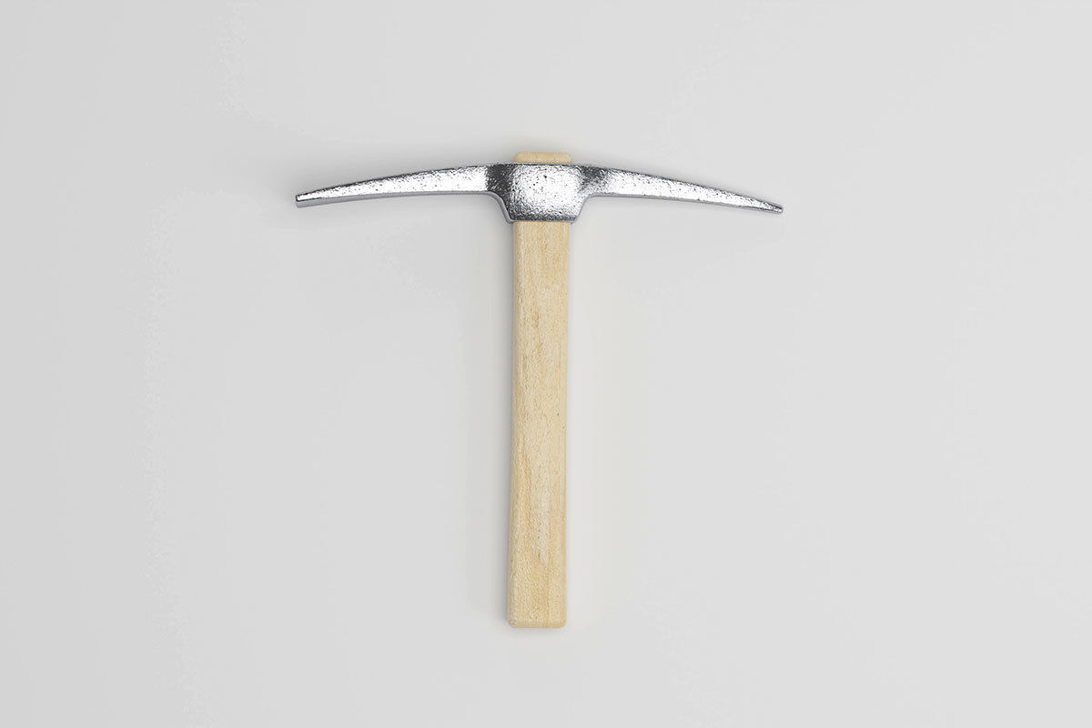 Small Pickaxe Tool Model Low-poly 3D model_7