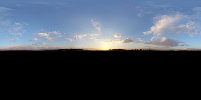 hdri 360 degree panorma  time 1745 Texture