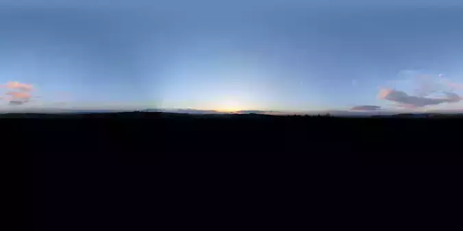 hdri 360 degree panorma  time 1802