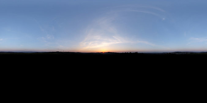 hdri 360 degree panorma  time 1823 Texture