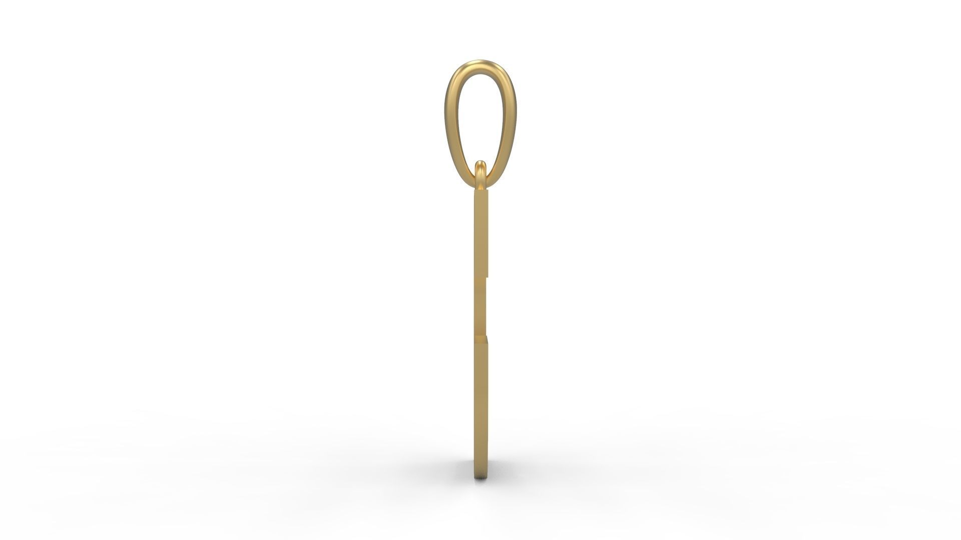 Initial Letters Pendant Bhofila G 3D print model_2