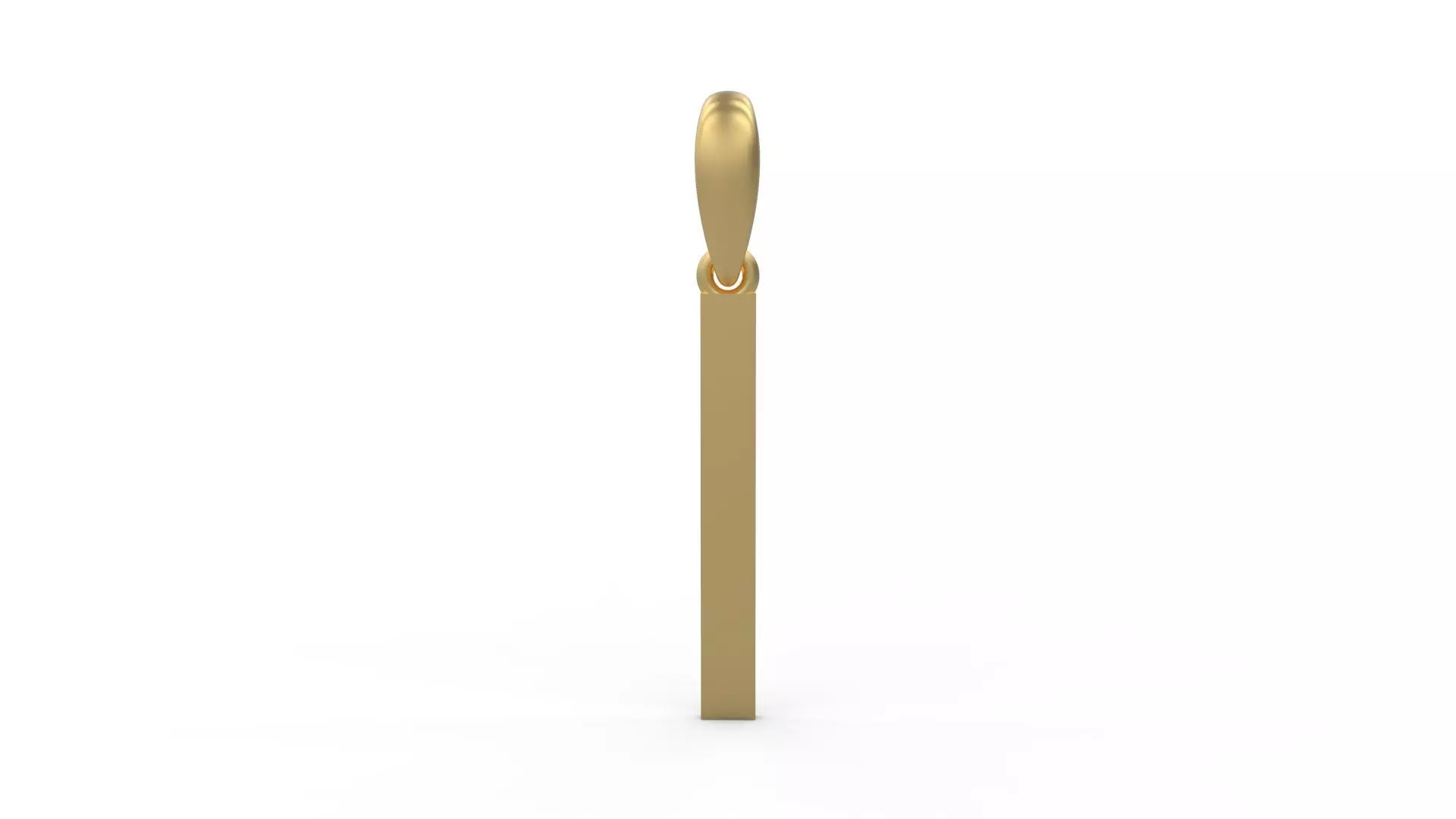 Initial Letters Pendant Bhofila I 3D print model_0