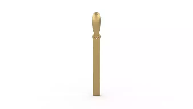 Initial Letters Pendant Bhofila I 3D print model