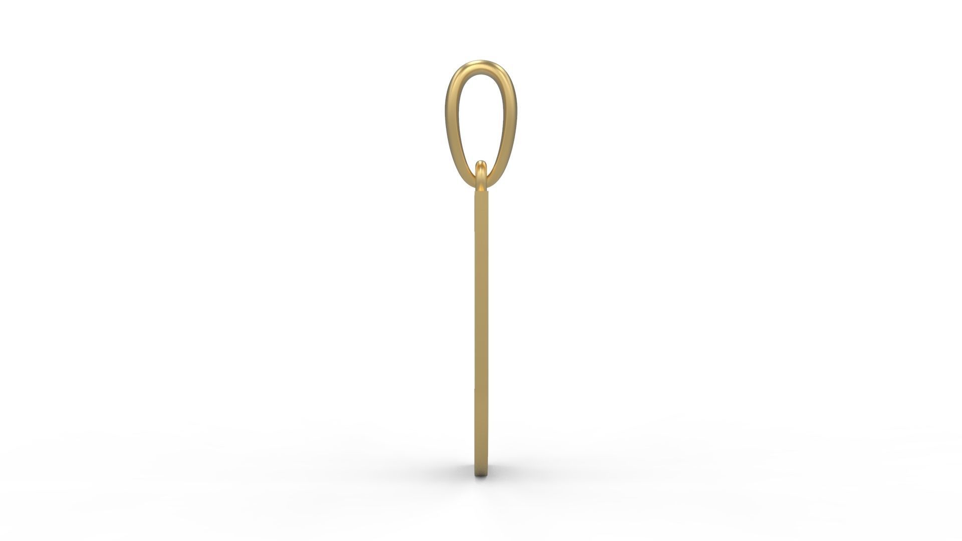 Initial Letters Pendant Bhofila J 3D print model_2