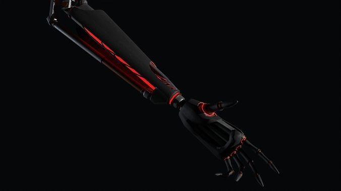 Robot Arm - Low Poly Free low-poly 3D model