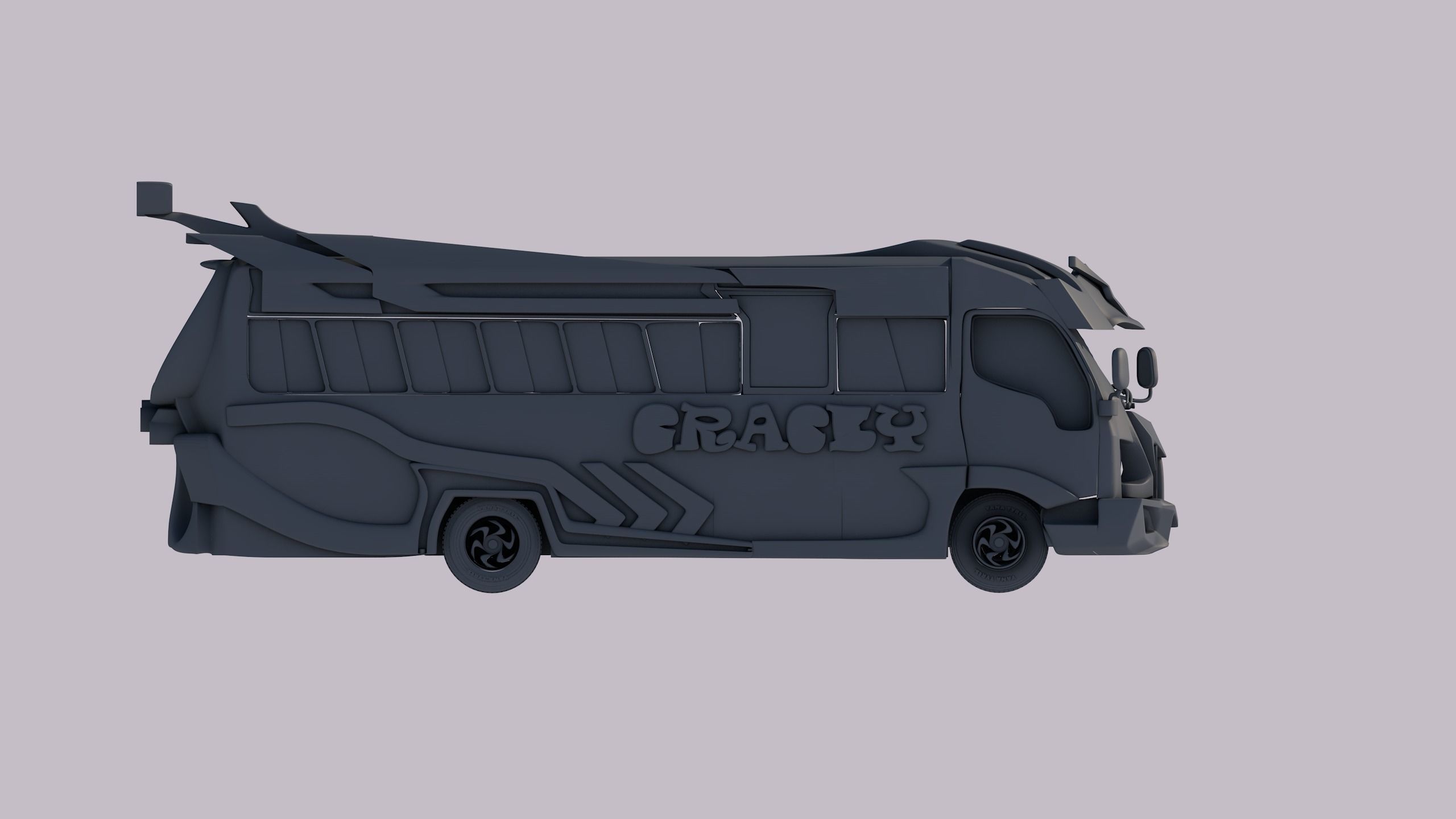 bus matatu 3D model_3