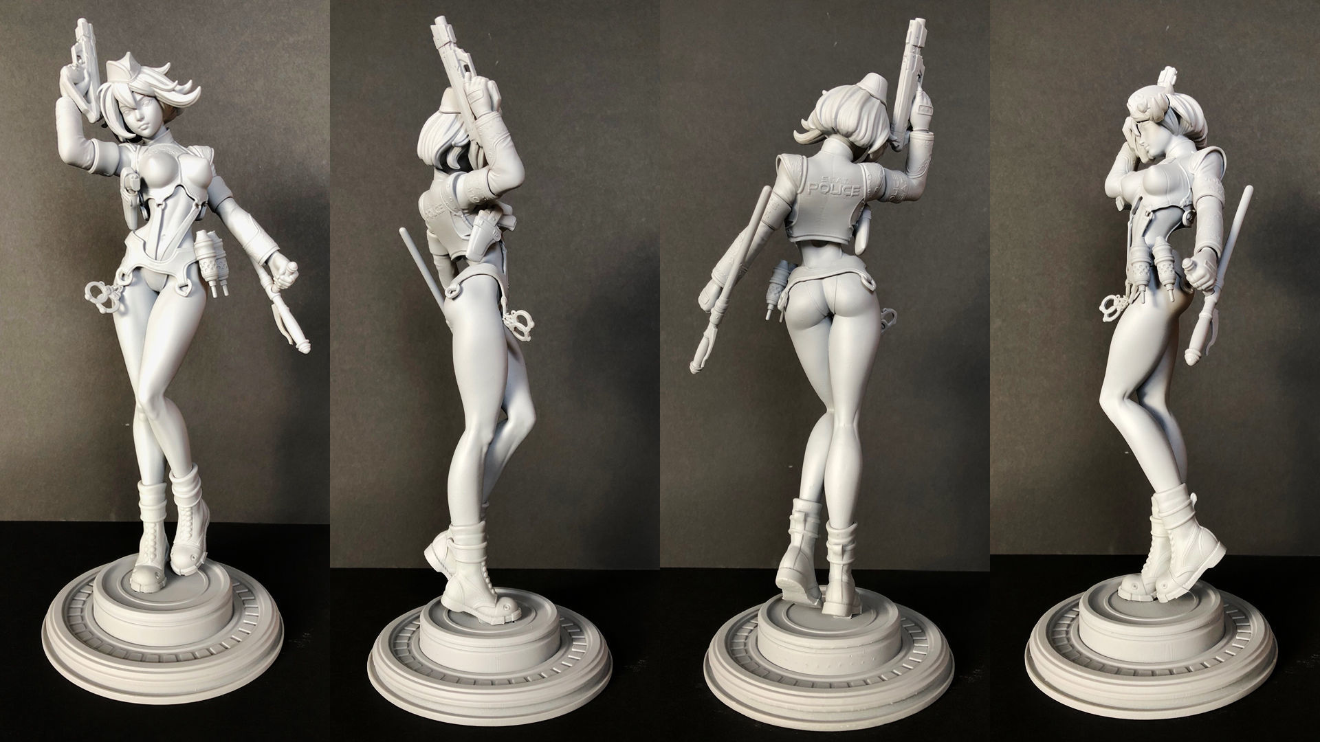 Police SSAT - fan art - Printable STL 3D print model_3