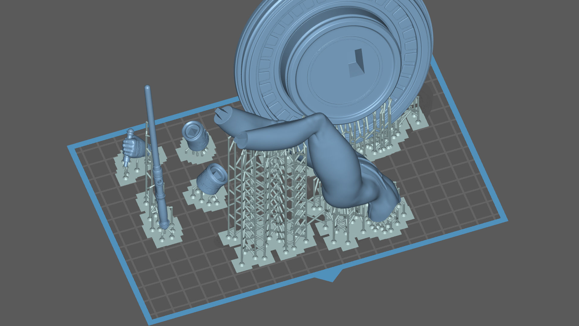 Police SSAT - fan art - Printable STL 3D print model_5